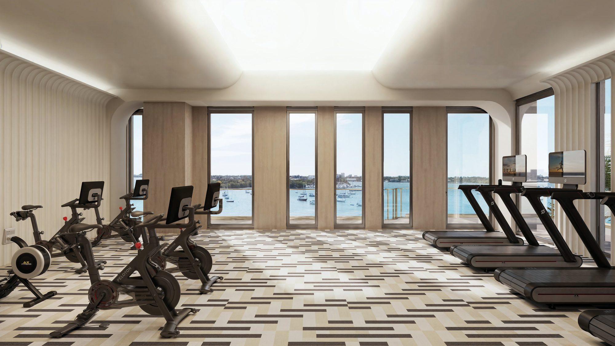 Wellness center, Tula Residences, North Bay Village