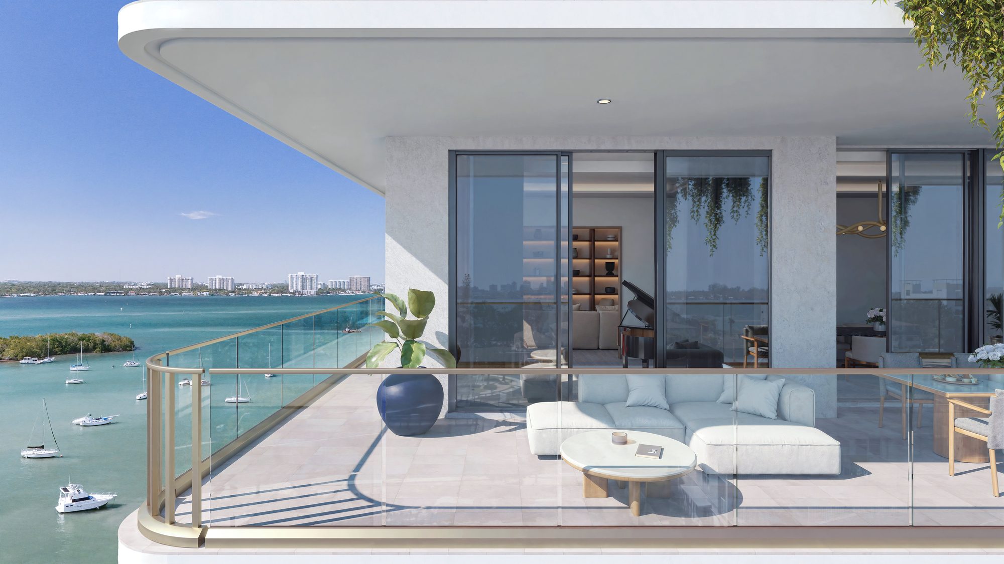Penthouse terrace, Tula Residences