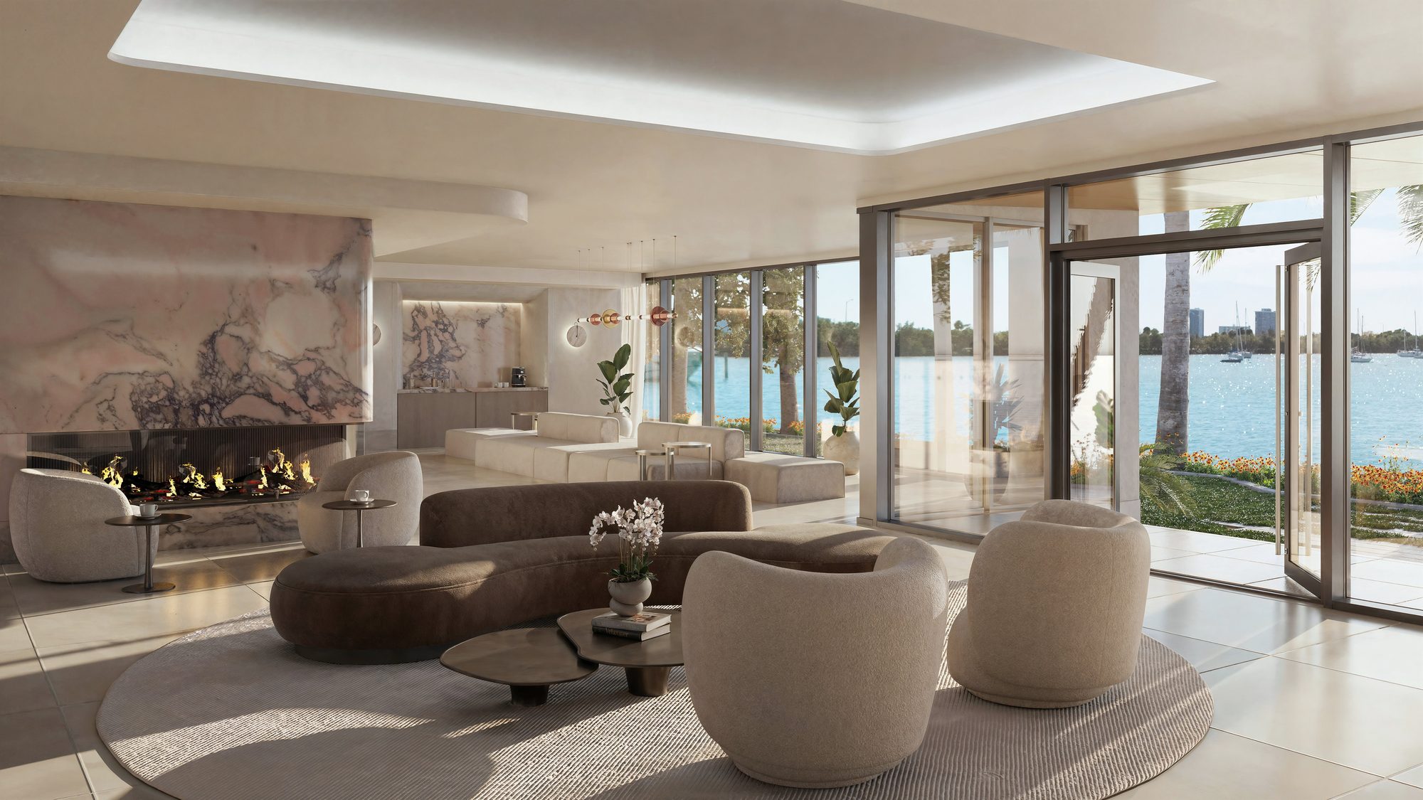 Vista lounge, Tula Residences, North Bay Village